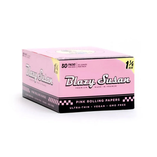 PINK ROLLING PAPERS | 1 1/4 | 50ct
