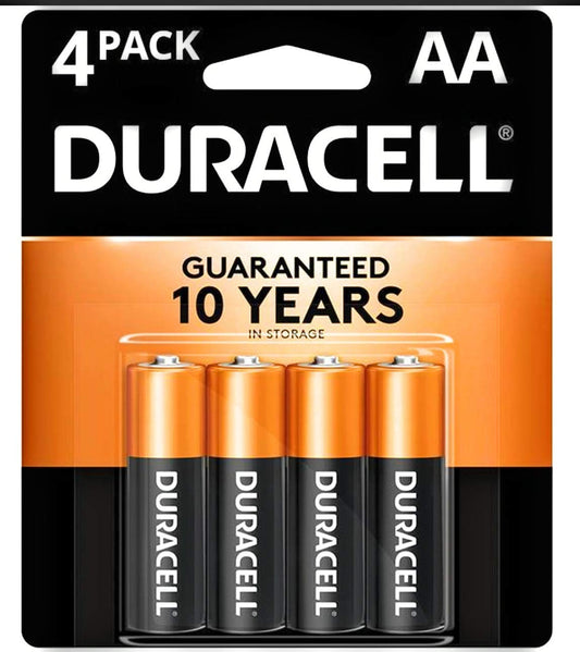 DURACELL - BATTERY AA (4 PACK) } 14CT
