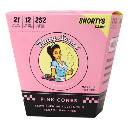 PINK CONES | 53 MM SHORTYS | 12pk