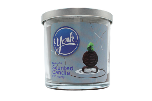 YORK | CHOCOLATE + PEPPERMINT PATTY | 14 OZ CANDLE