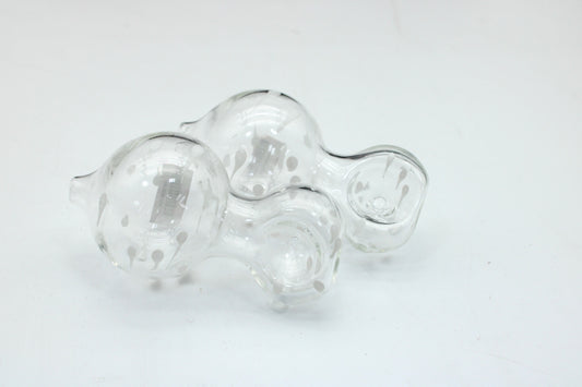 Clear Fat Belly Hand Pipe for Smooth Smoking Sessions | Premium Glass Pipe