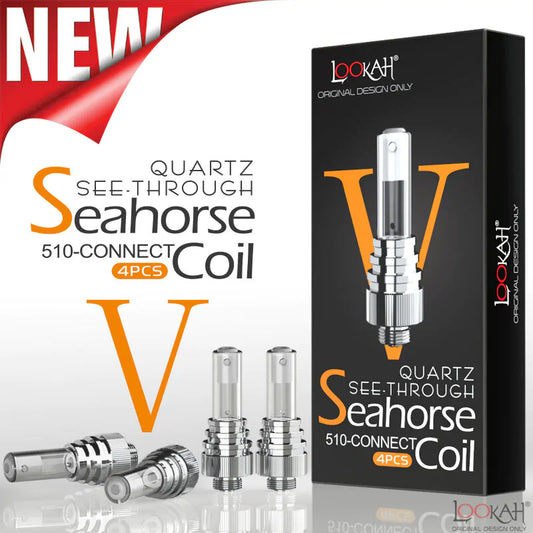 LOOKAH | SEAHORSE COIL V | PACK OF 4