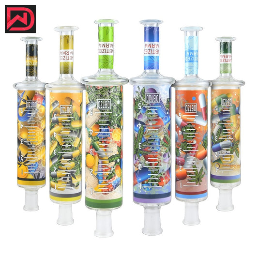 7.5" SYRINGE NECTAR COLLECTOR & BUBBLER MIX DESIGNS | 1CT