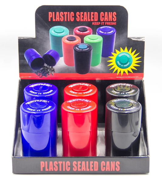 PLASTIC SEALED CANS