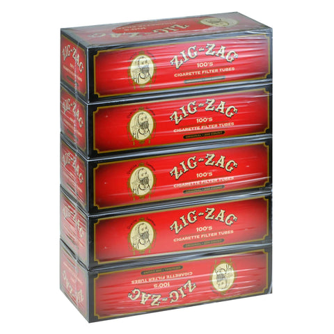 ZIG ZAG 100MM ORIGINAL (RED) | 5CT SLEEVE