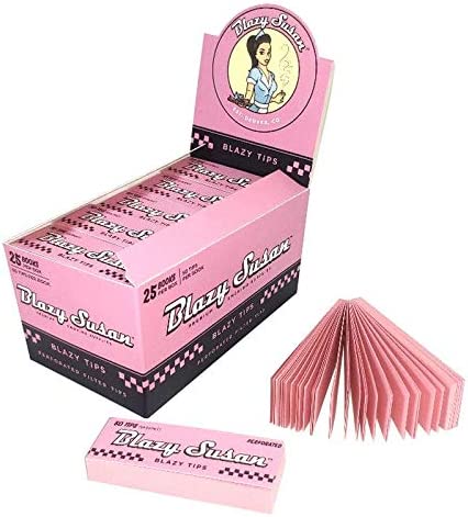 PINK BLAZY TIPS | 25pk / 50ct