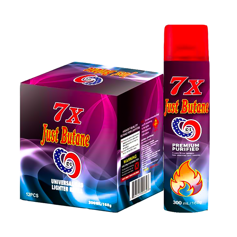 JUST BUTANE 7X | UNIVERSAL GAS LIGHTER REFILL | 12 COUNT (AVAILABLE ONLY FOR PICK-UP)