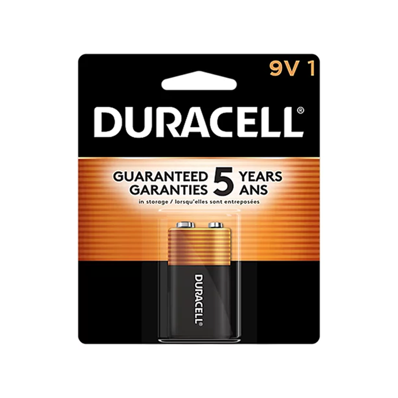 DURACELL - BATTERY 9V (1 PACK)