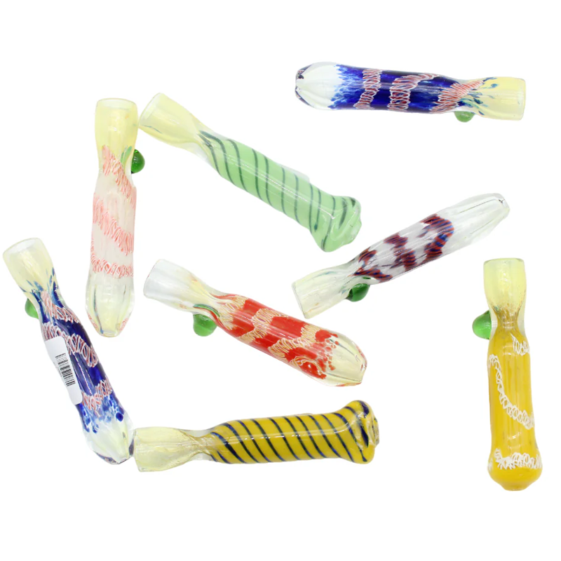 3" CHILLUM HAND PIPE ASSORTED | 1CT