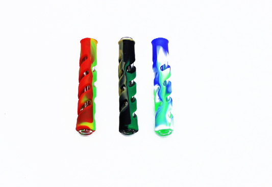 SILICON GLASS ASSORTED | CHILLUM