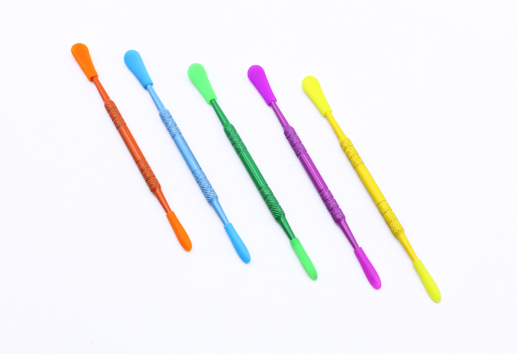 5" SILICONE SCOOP COLORED DAB TOOL