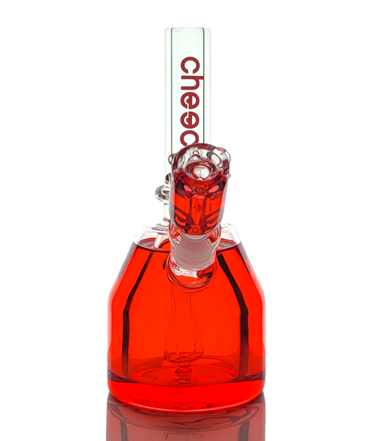 CHEECH GLASS 8" FULL GYLCERINE RIG-RED