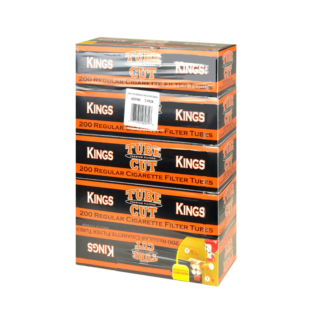 GAMBLER TUBECUTE KING SIZE REGULAR (ORANGE) | 5CT SLEEVE