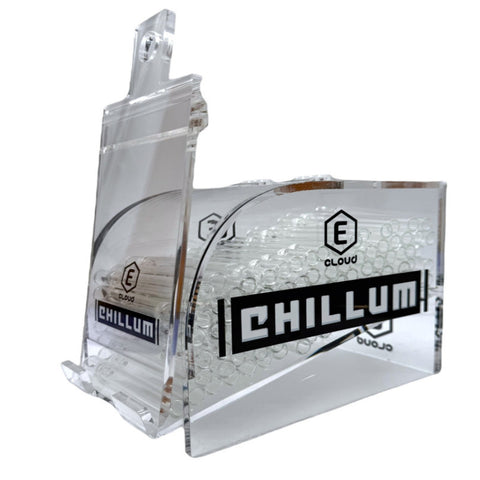 E-CLOUD PREMIUM GLASS CHILLUM PIPE 100 COUNT