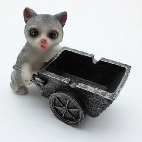 CAT ASHTRAY 1CT