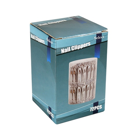 SELECT - NAIL CLIPPERS | SMALL PVC BOX 72 PCS