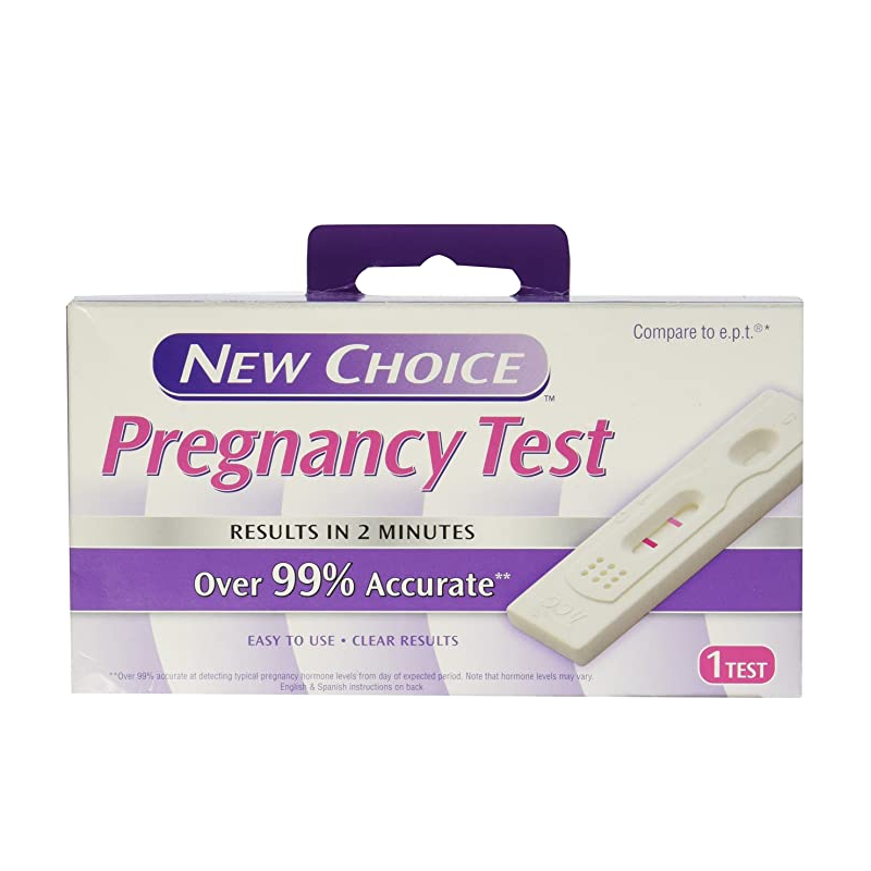 NEW CHOICE - PREGNANCY TEST KIT | 1 COUNT