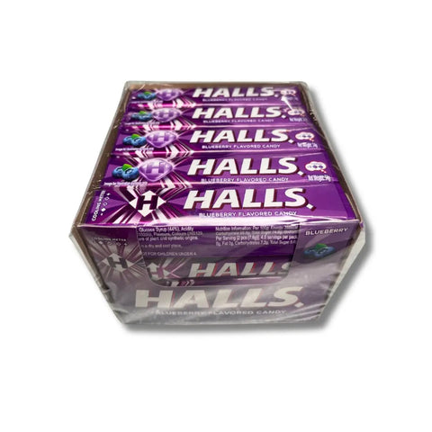 HALLS BLUEBERRY FLAVORED CANDY