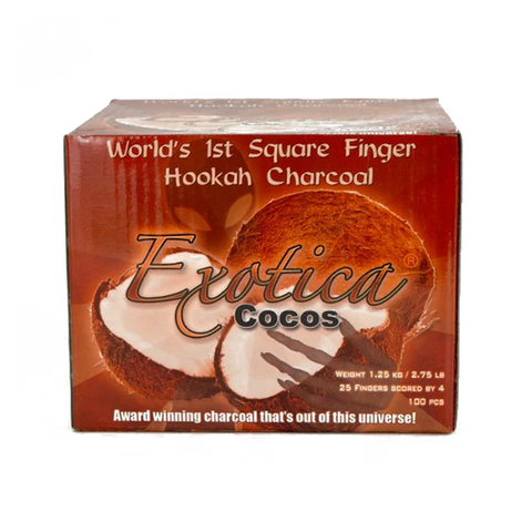 EXOTICA COCOS | HOOKAH CHARCOAL | 100CT