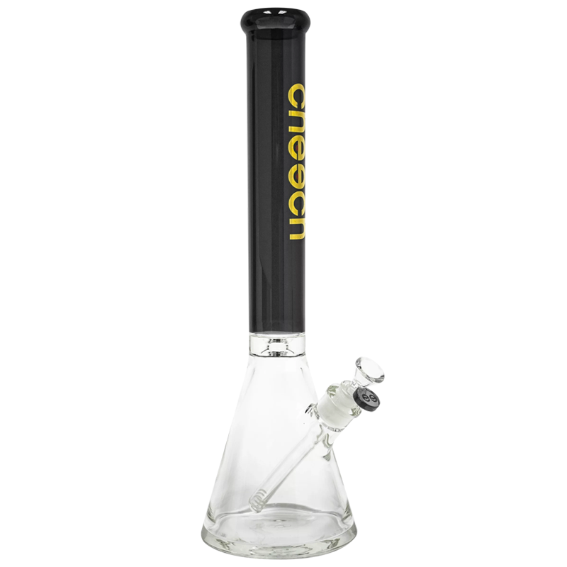 CHEECH WATER PIPE | 18″ BEAKER | BLACK