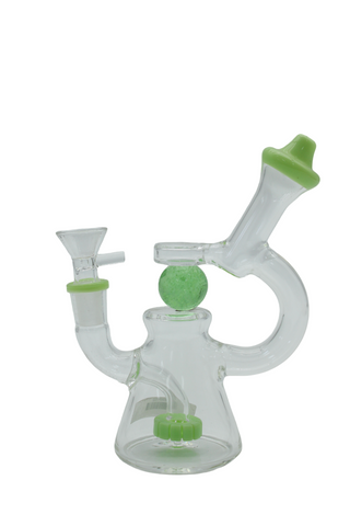 7" SPINNING BALL WATER PIPE