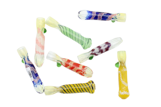 3" CHILLUM HAND PIPE ASSORTED