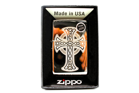 ZIPPO - ORIGINALS CELTIC CROSS DESIGN