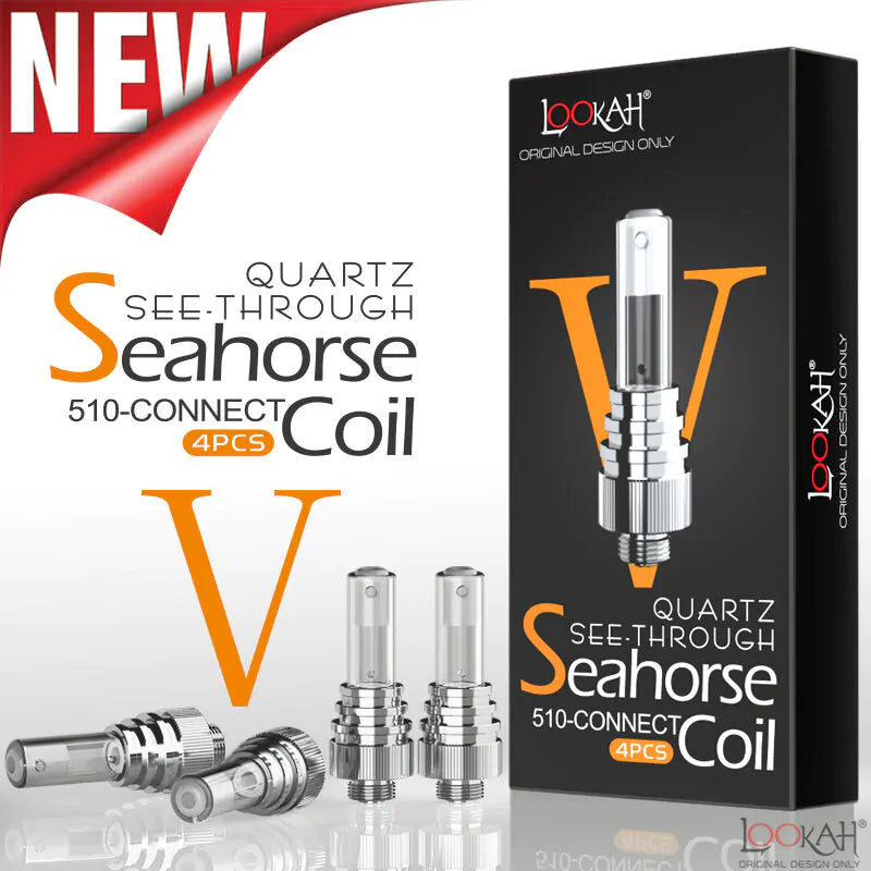 LOOKAH| SEAHORSE COIL V PACK OF 4