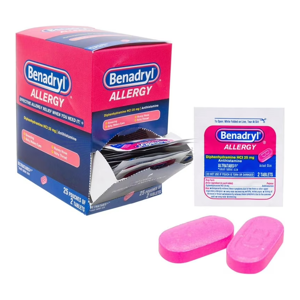 BENADRYL ALLERGY - 25 POUCH BOX