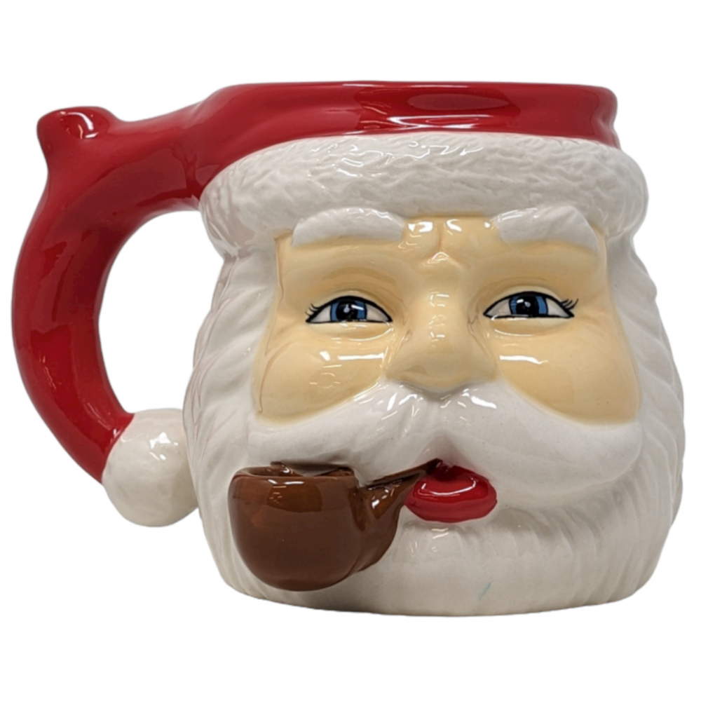 HIGH POINT SANTA WAKE & BAKE MUG PIPE