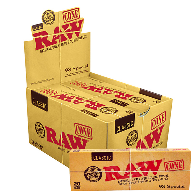 RAW CLASSIC 98 SPECIAL| 12PK PER BOX