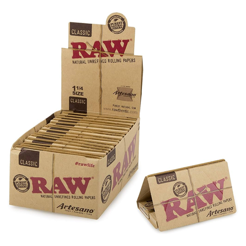 RAW CLASSIC PAPER (ARTESANO)  | 1 1/4 | 15CT