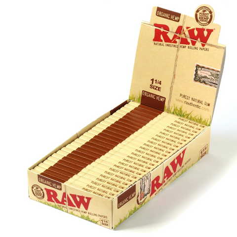 RAW ORGANIC PAPER | 1 1/4 | 24ct