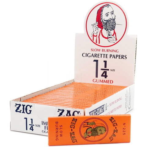 ZIG ZAG CIGARETTE PAPER ORANGE GUMMED | 24ct