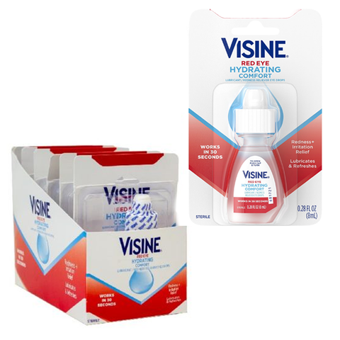 VISINE RED EYE RELIEF EYE DROPS - 6COUNT