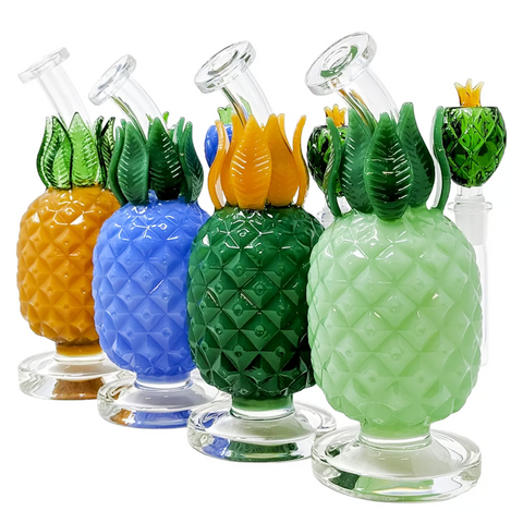 8" PINEAPPLE W/MINI BOWL | WATER PIPE