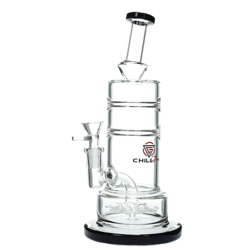 CHILL GLASS | BLACK | WATER PIPE