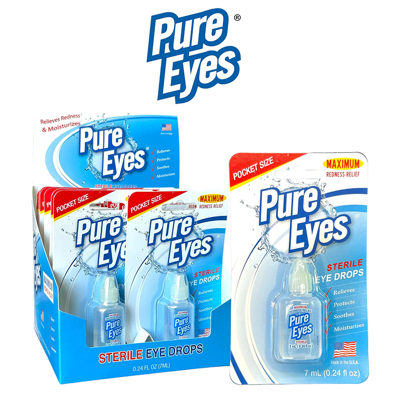 PURE EYES DROPS - 12 COUNT