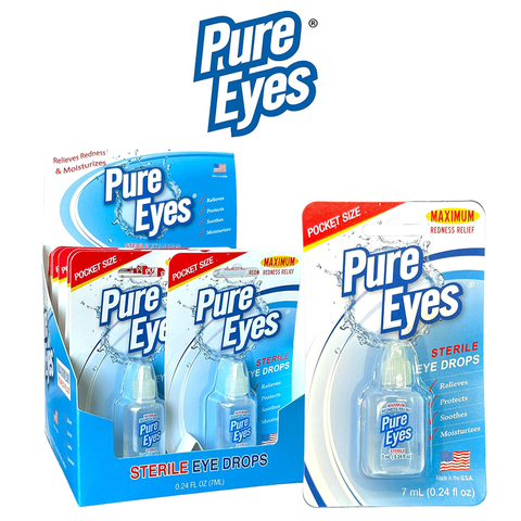 PURE EYES DROPS - 12 COUNT
