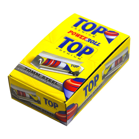 TOP PREMIUM CIGARETTE ROLLING MACHINE | 70MM STEEL | 10 CT PER BOX