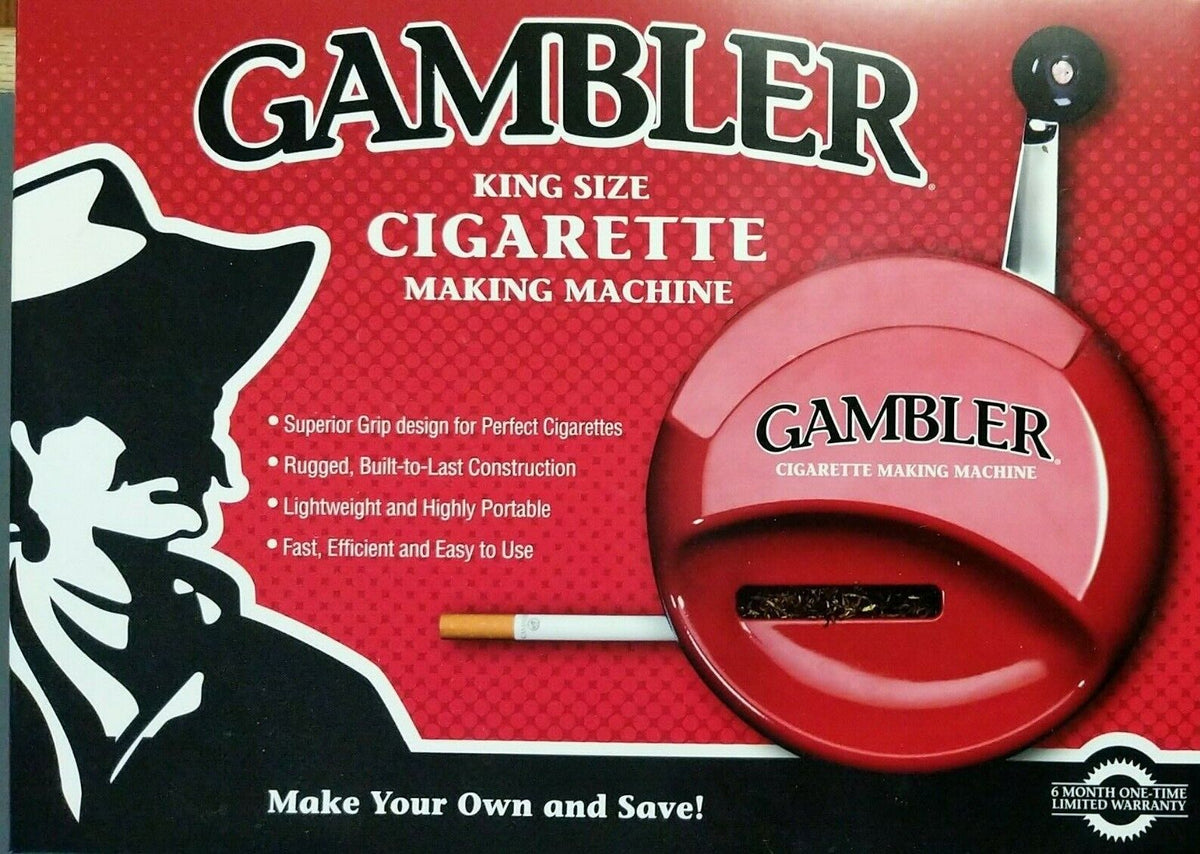 GAMBLER KING SIZE CIG MACHINE