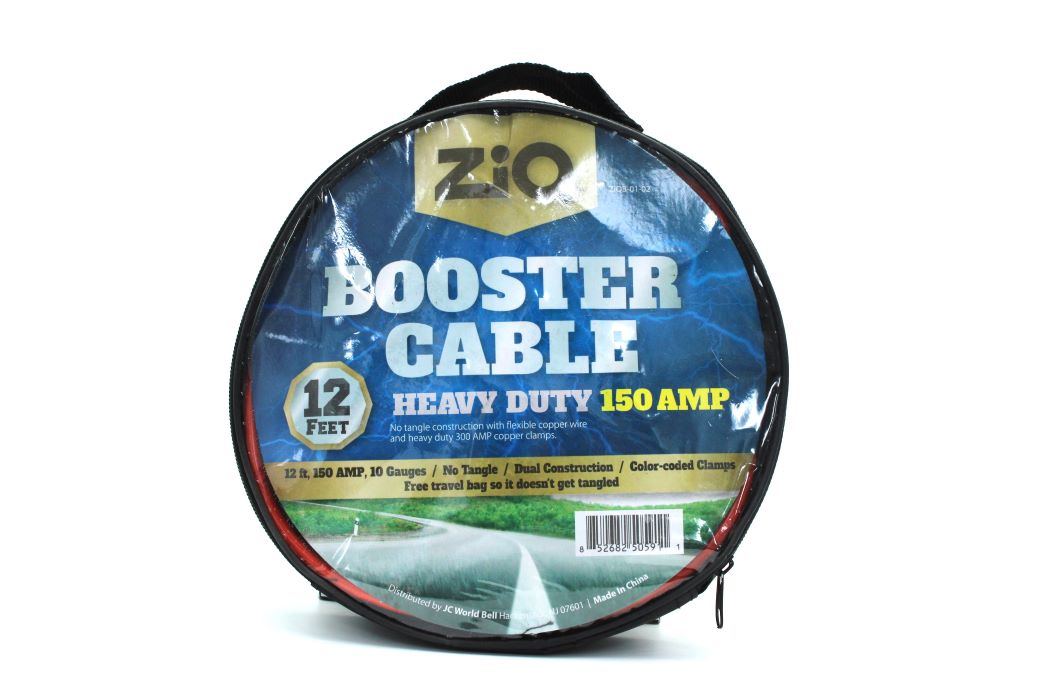 JUMPER  BOOSTER CABLE | 10 GAUGE 12FT