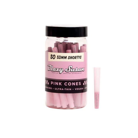 PINK CONES | 53 MM SHORTYS | 50ct