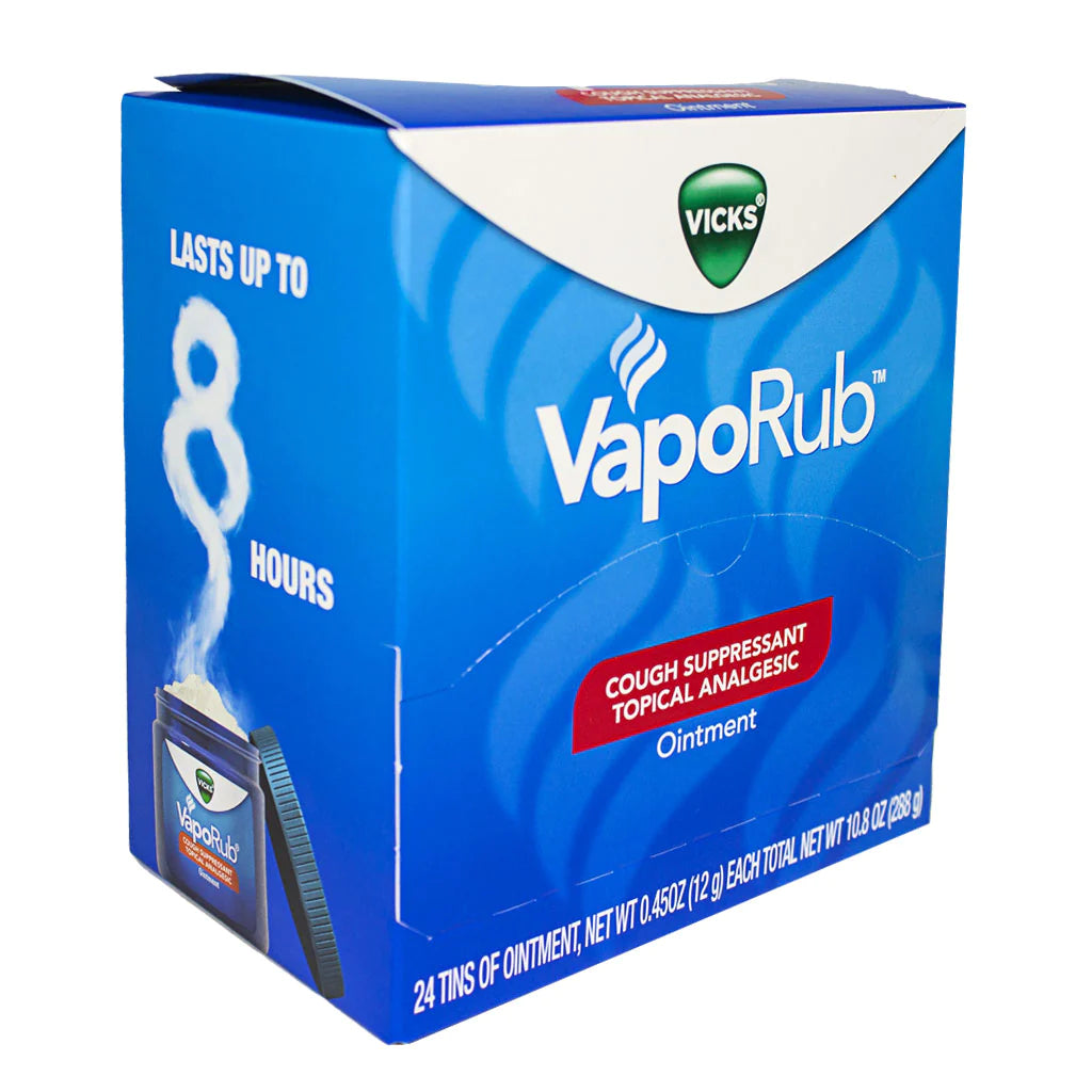 VICKS VAPORUB OINTMENT - 24 TINS BOX