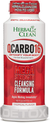 HERBAL CLEAN | QCARBO16 | DETOXIFY YOUR BODY | 16FL OZ