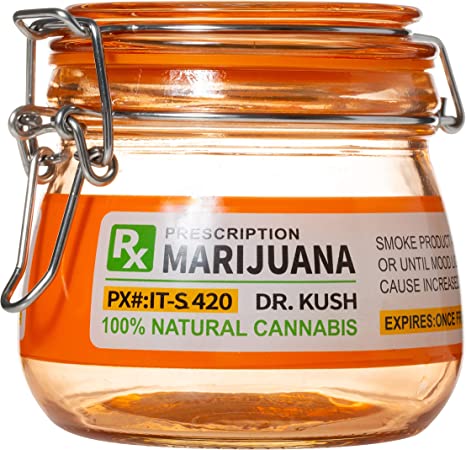 RX PRESCRIPTION MARIJUANA 1oz JAR