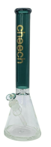 CHEECH WATER PIPE | 18″ BEAKER | GREEN