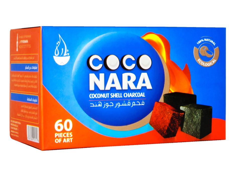 COCO NARA | HOOKAH CHARCOAL | FLAT