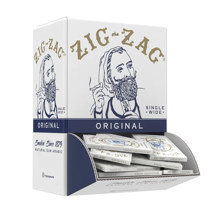 ZIGZAG ORIGINAL-SINGLE WIDE 1 1/4 SIZE | 48CT