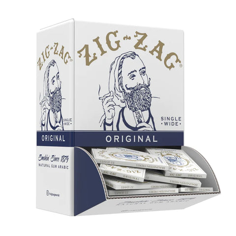 ZIGZAG ORIGINAL-SINGLE WIDE 1 1/4 SIZE | 48CT